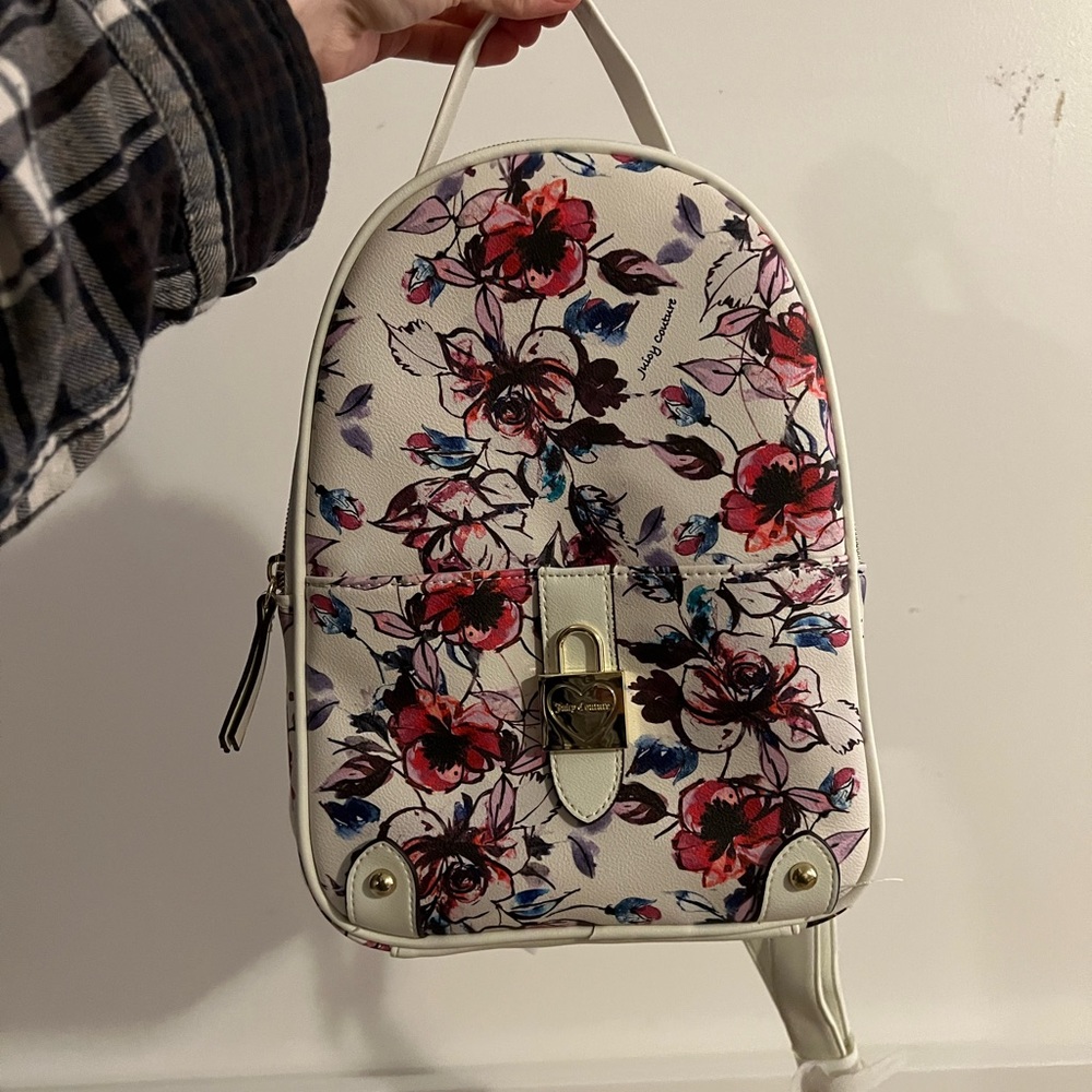 Juicy Couture Floral Small Backpack